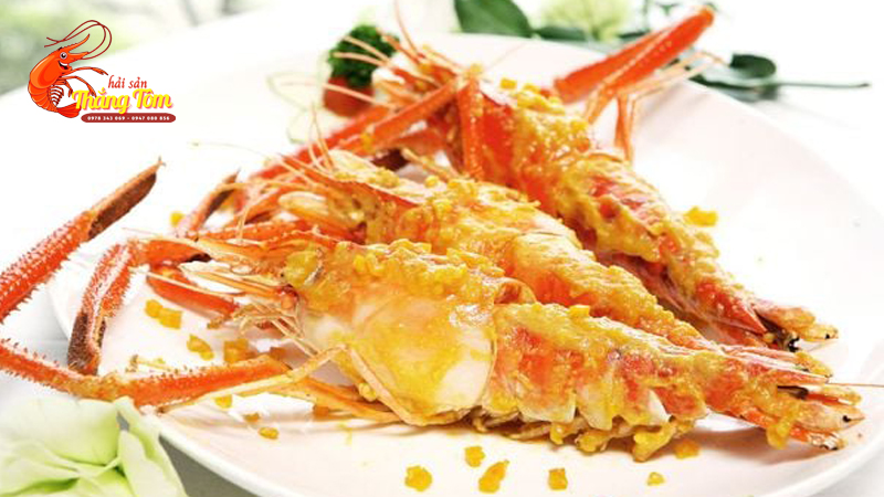 tom cang xanh nuong bo toi