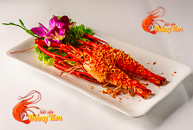 hinh anh tom cang xanh hap muoi