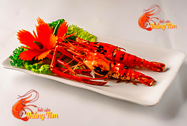 hinh anh tom cang xanh nuong